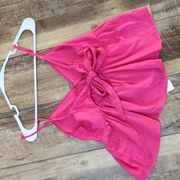 NWT Newbury Kustom pink Crop Tank Womens Medium - Picture 4 of 10